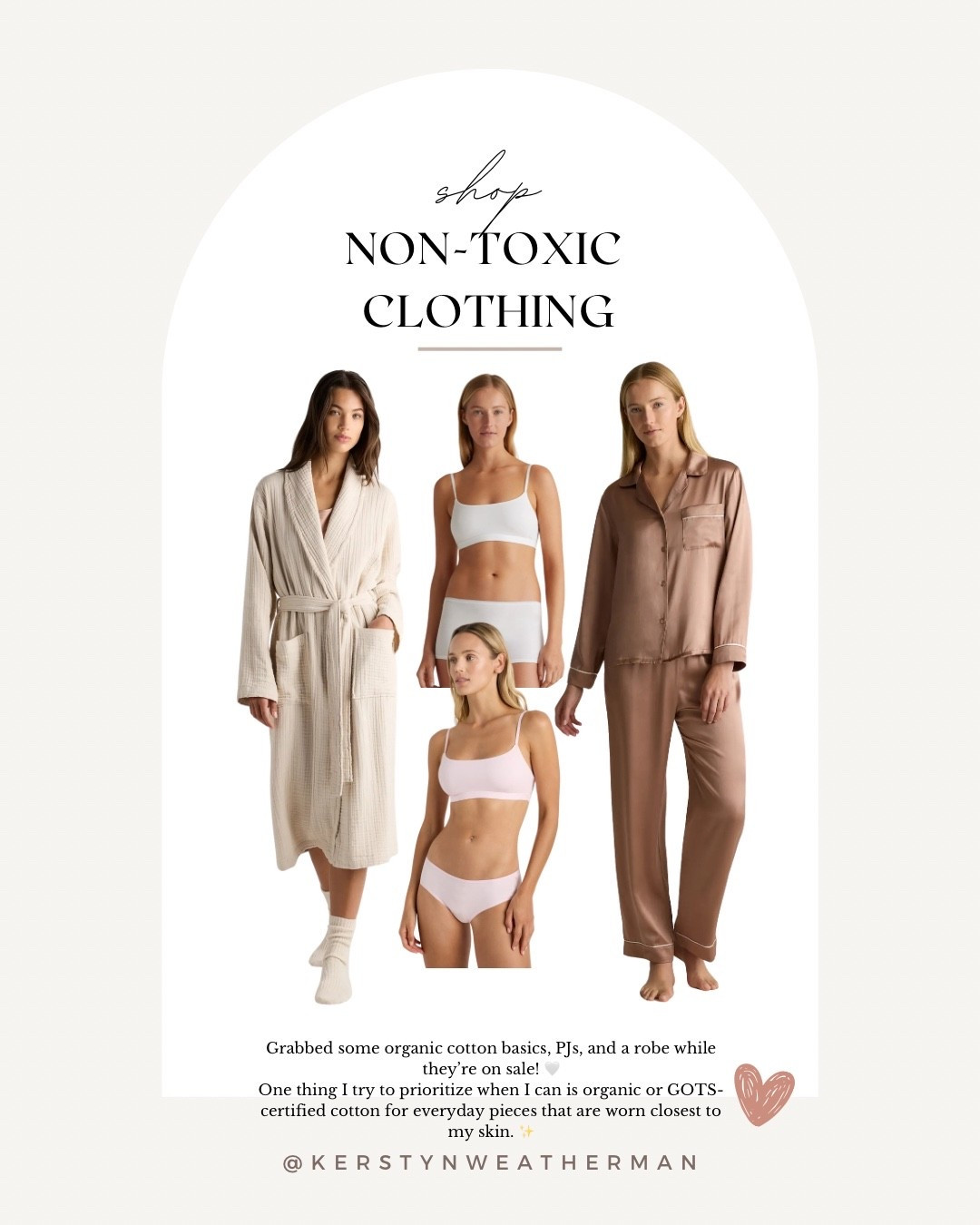 @Quince Grabbed some organic cotton basics, PJs, and a robe while they’re on sale! 🤍

One thing I try to prioritize when I can is organic or GOTS-certified cotton for everyday pieces that are worn closest to my skin. ✨

#LTKootd #LTKmomlife #LTKmorningroutine