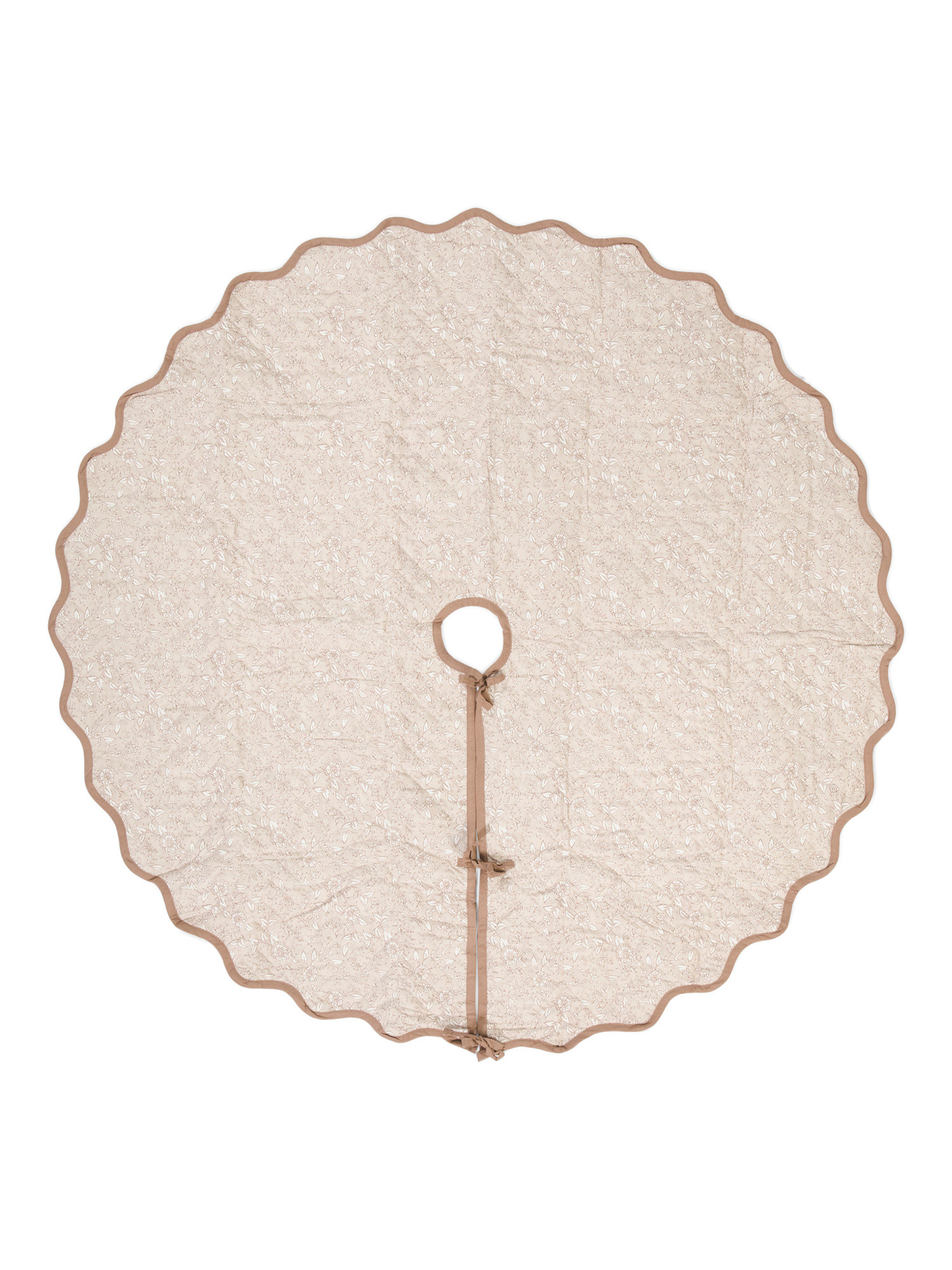 Block Print Tree Skirt | TJ Maxx