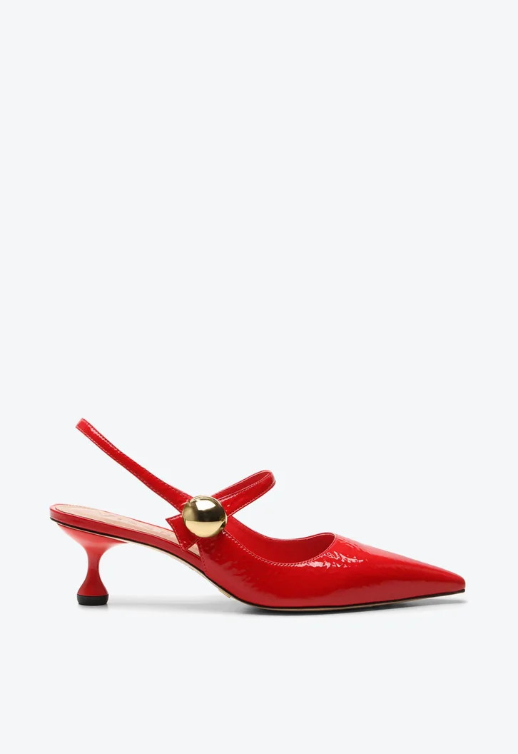 Slingback Vermelho Vicenza Taís | ZZ Mall (BR)