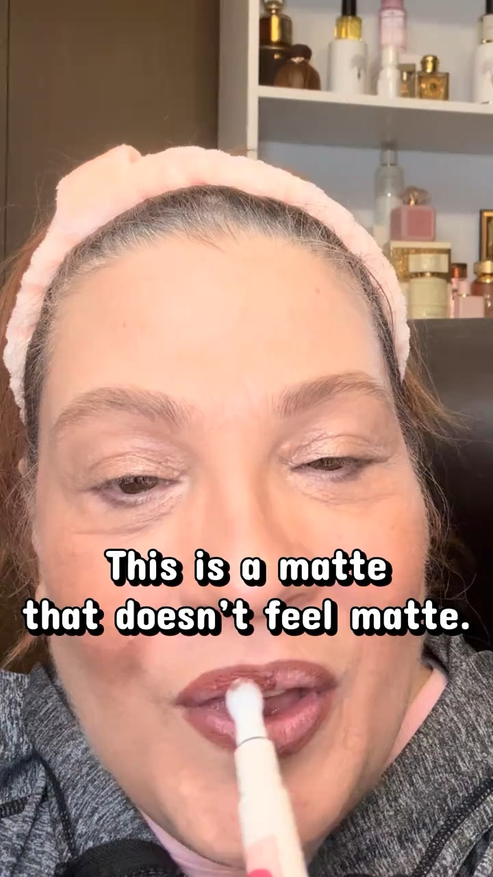 If you like matte lipstick but hate when it makes your lips look dry, this formula is really different. It’s a blurring matte but it feels creamy going on and doesn’t feel dry. This shade is Dusty Fig and it’s a really pretty everyday color. #lipstick #mattelipstick #over40beauty #genxbeauty #ltkbeauty


#LTKBeauty #LTKOver40 #LTKgrwm