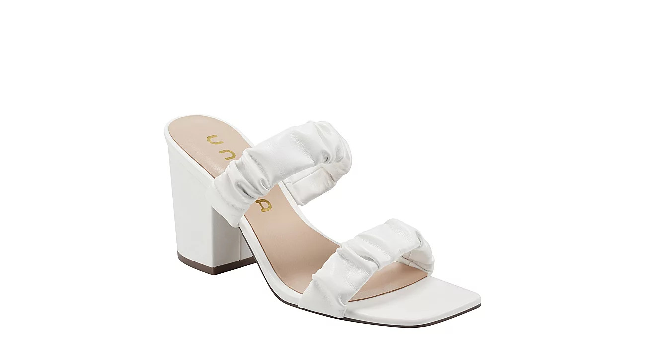 Unisa Womens Cyla Slide Sandal - White | Rack Room Shoes