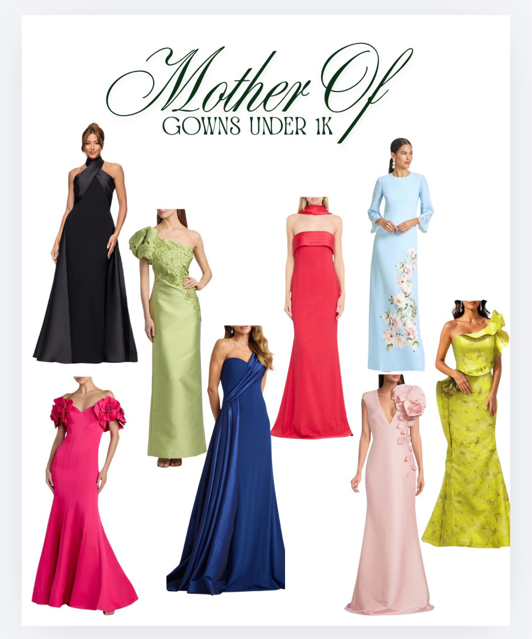 Gorgeous gowns for Mom all under $1000.



#LTKWedding #LTKMidsize #LTKOver40