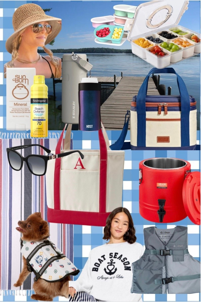 Law Day Essentials 🛶 ☀️ | Summer Beach Bag Must Haves, Boating & Lakeside Packing Guide

#LTKTravel #LTKActive #LTKmomlife