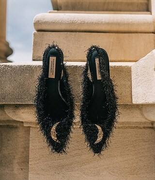 Antonio Melani x Elizabeth Damrich Moon Boucle Slingback Pumps | Dillard's | Dillard's