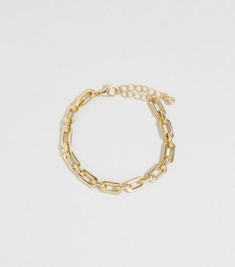 Gold Chain Link Bracelet
						
						Add to Saved Items
						Remove from Saved Items
					

   ... | New Look (UK)