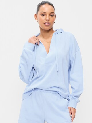 Oversized Tunic Beach Hoodie | Old Navy (US)
