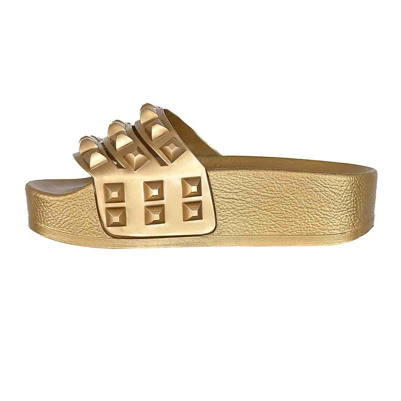 Carmen Platform Slides Sandals | Carmen Sol