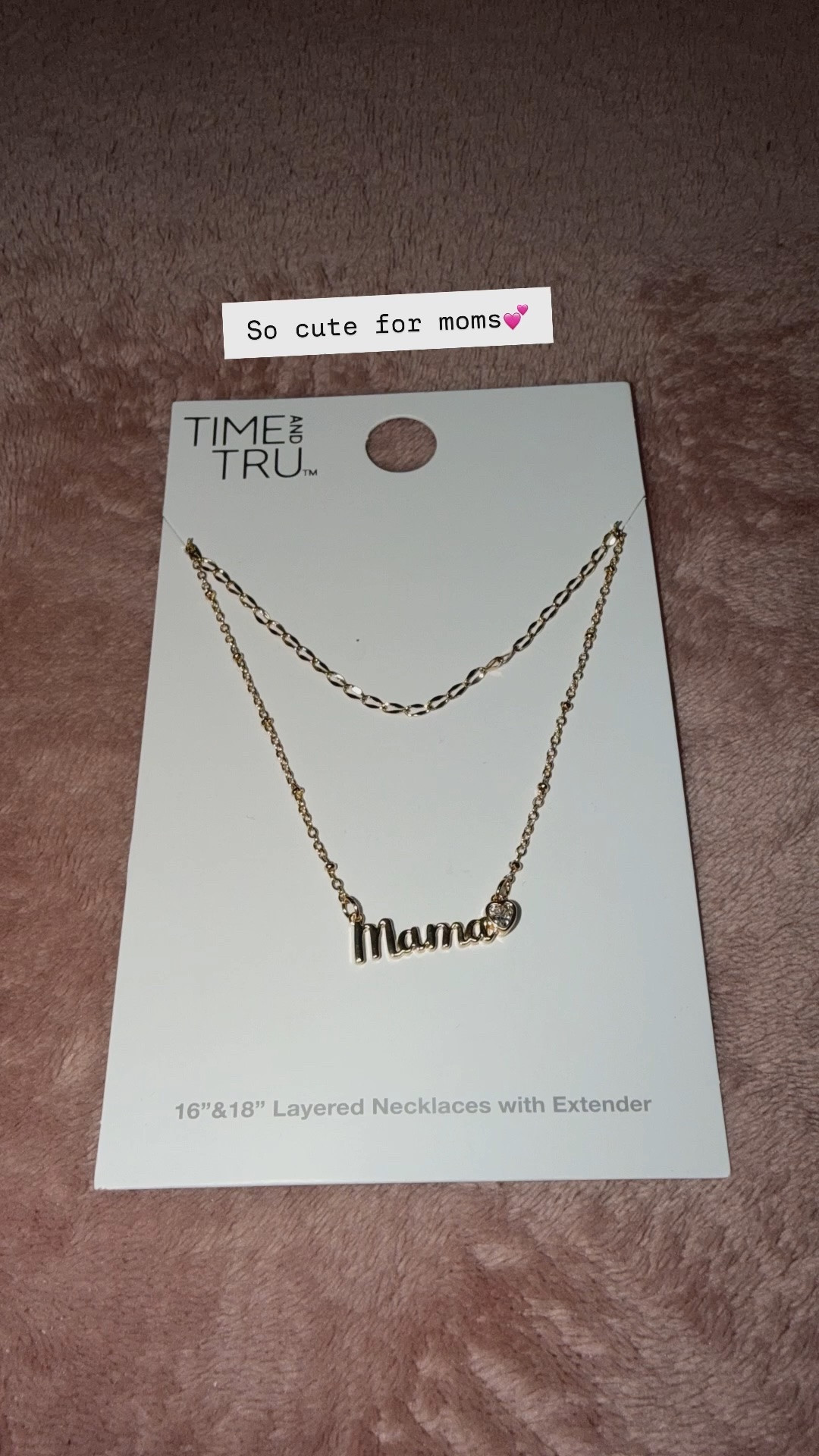 Super cute necklace for the special mom in your life or for yourself!!💕

#LTKMothersDay #LTKmomlife #LTKselfcare