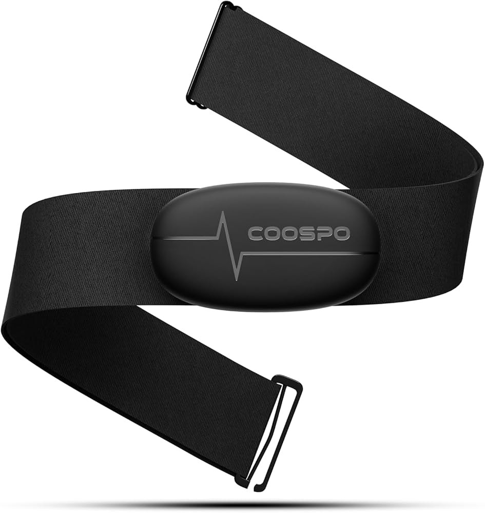 COOSPO Heart Rate Monitor Chest Strap, Bluetooth ANT+ Heart Rate Monitor Chest Sensor with 400H B... | Amazon (US)