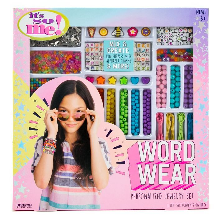 Word Wear Personalized Jewelry Making Set - It's So Me | Target