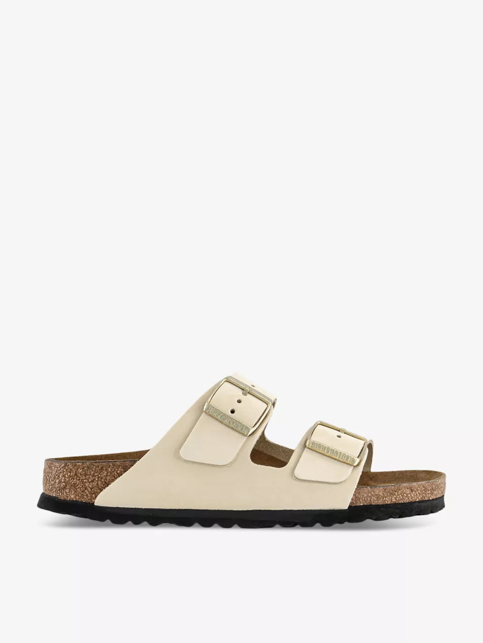 Arizona two-strap leather sandals | Selfridges