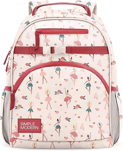 Simple Modern Kids Backpack for School, Girls, Boys | 12L | Ballerina | Fletcher Bookbag, School ... | Amazon (US)