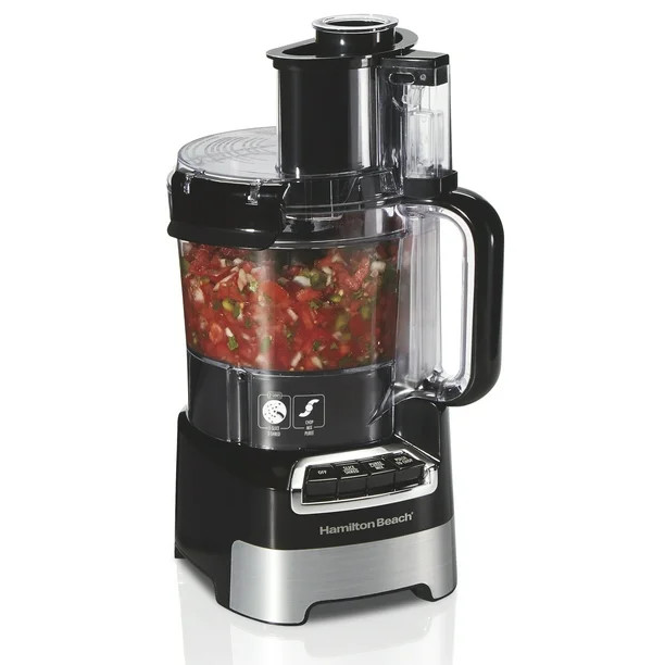 Hamilton Beach Stack & Snap 10 Cup Food Processor, Model 70723 - Walmart.com | Walmart (US)