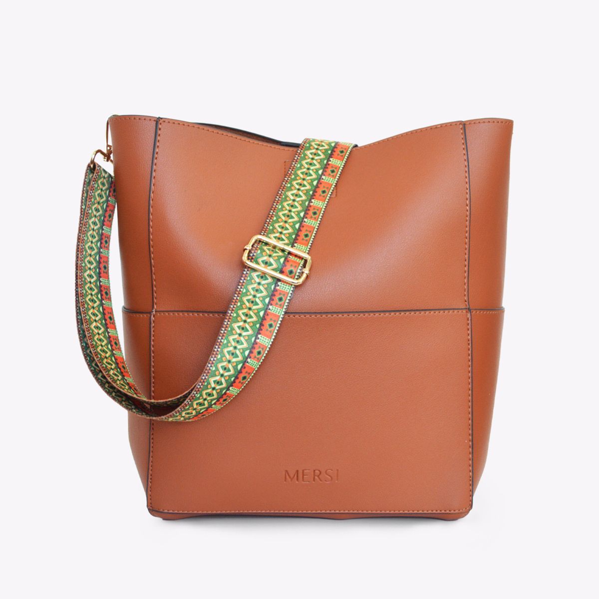 MERSI Demi Bucket Bag With Adjustable Guitar Straps & Coin Purse Bag | Target