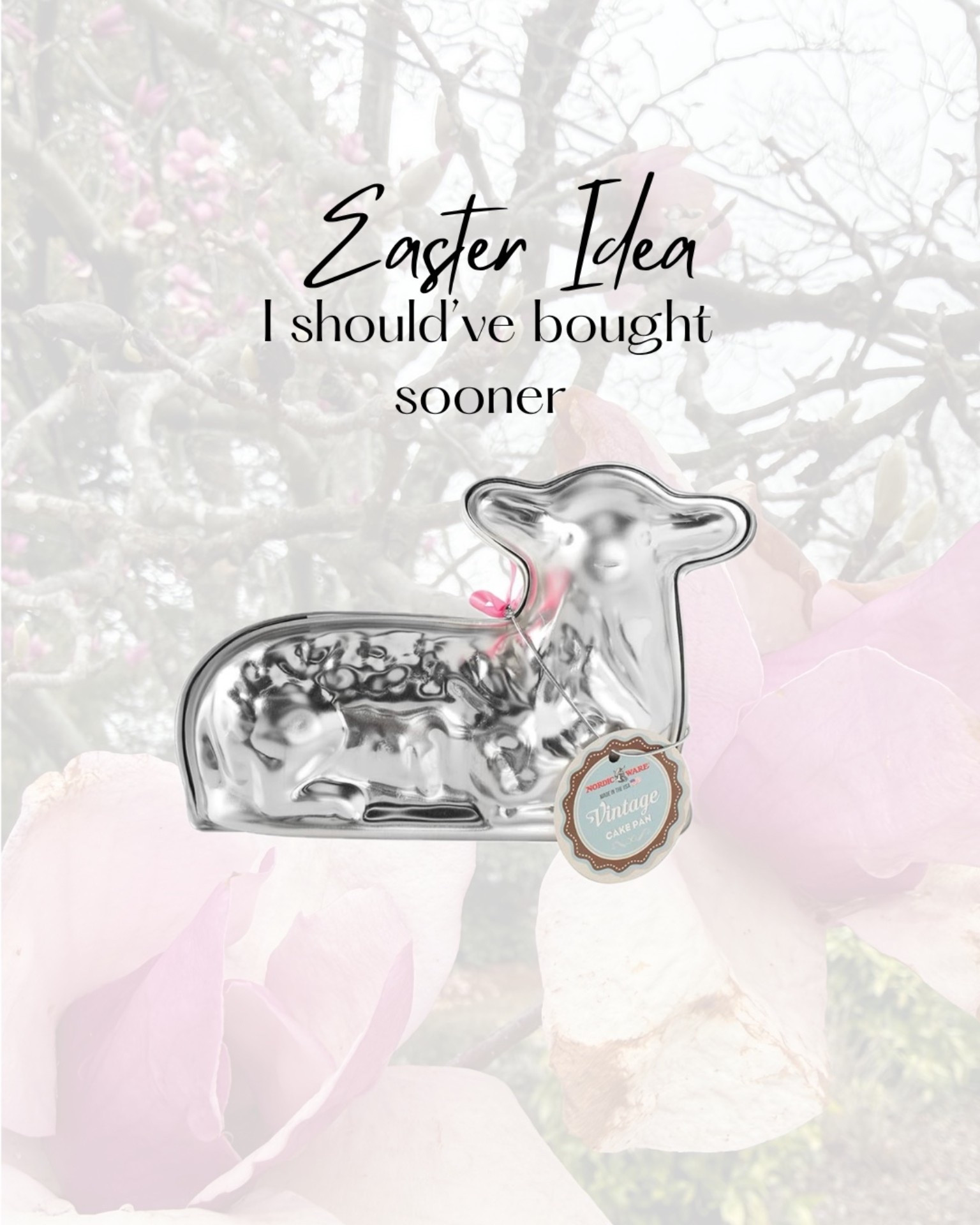 Looking for a unique Easter dessert idea that’s easy to make but still looks impressive? This lamb cake pan is the cutest tradition to start.

If you’ve been searching for Easter baking ideas, lamb cake molds, or vintage Easter dessert inspiration, this is one of those pieces that instantly elevates your holiday table. The classic lamb shape is a meaningful Easter symbol and makes the perfect centerpiece for brunch or dessert.

why didn’t I buy this sooner??

Save this Easter baking idea for your holiday prep!!

#homeitems #cakemold #kitchen 

#LTKHome #LTKSeasonal #LTKfoodie