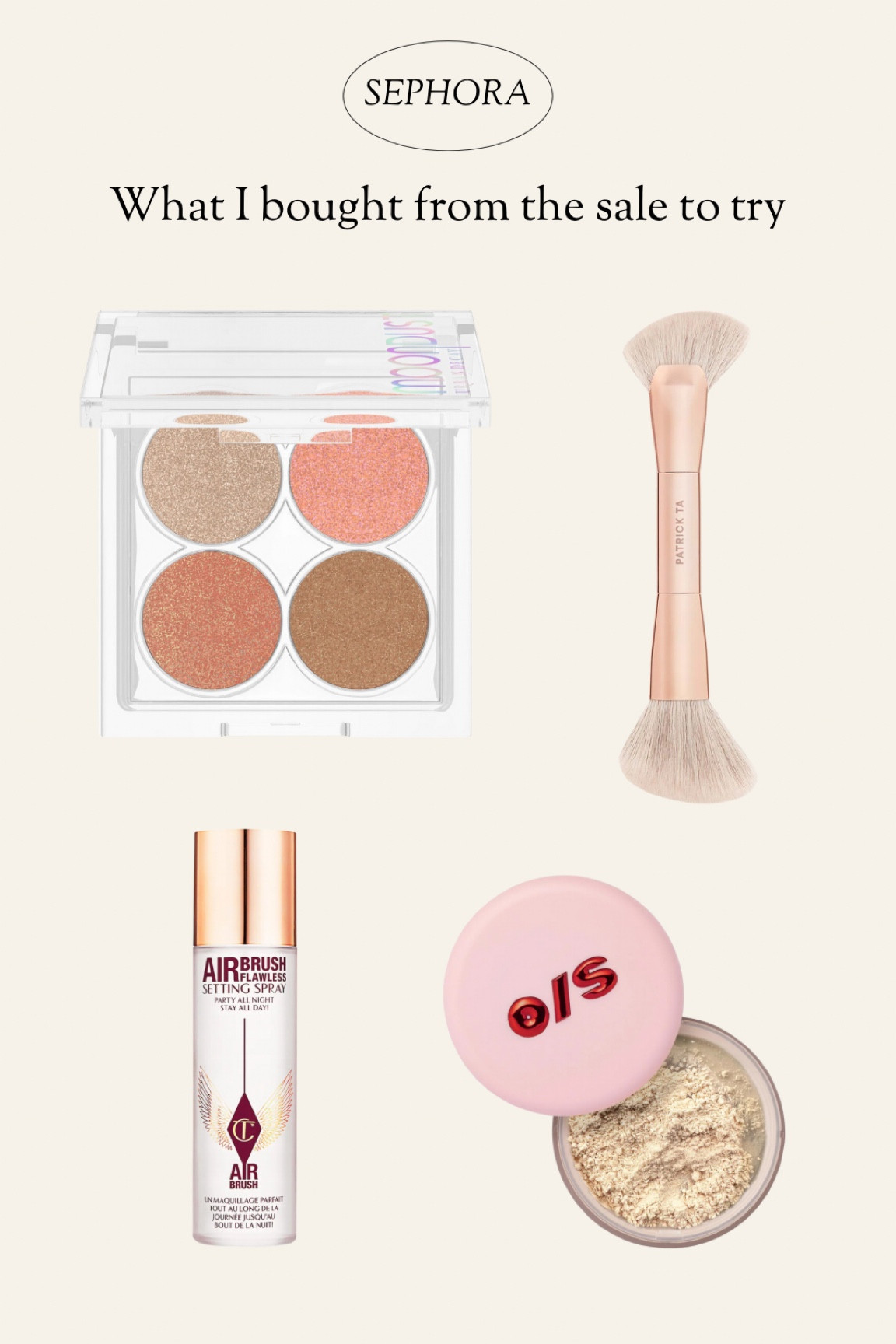 Sephora sale — what I bought to try

#LTKGiftGuide #LTKBeauty #LTKFindsUnder100