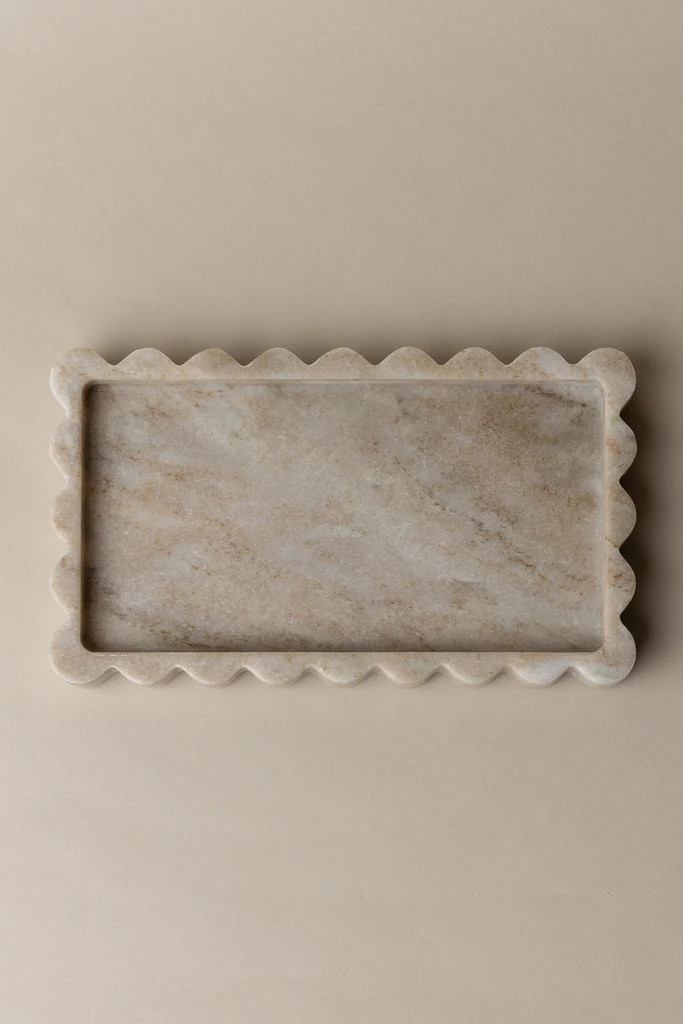 GAUDI MARBLE TRAY | OAK + FORT