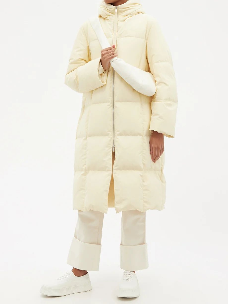 Hooded quilted down coat | Matches (UK)