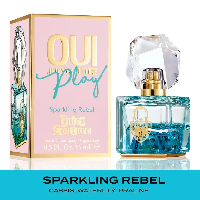 Juicy Couture OUI Play Sparkling Rebel Eau De Parfum, Perfume for Women, 0.5 oz | Walmart (US)