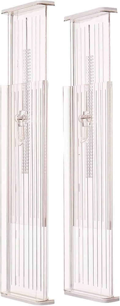 iDesign Plastic Adjustable Deep Drawer Divider, Kitchen, Dresser, Desk, Bathroom and More, The Li... | Amazon (US)