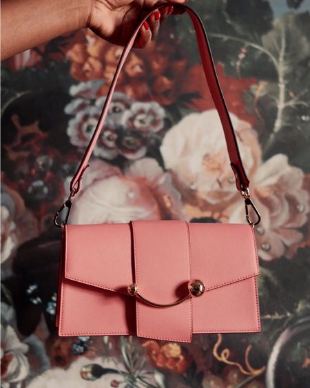 Strathberry - Mini Crescent - Leather Mini Shoulder Bag - Pink 💗 

#LTKitbag #LTKworkwear #LTKstyletip