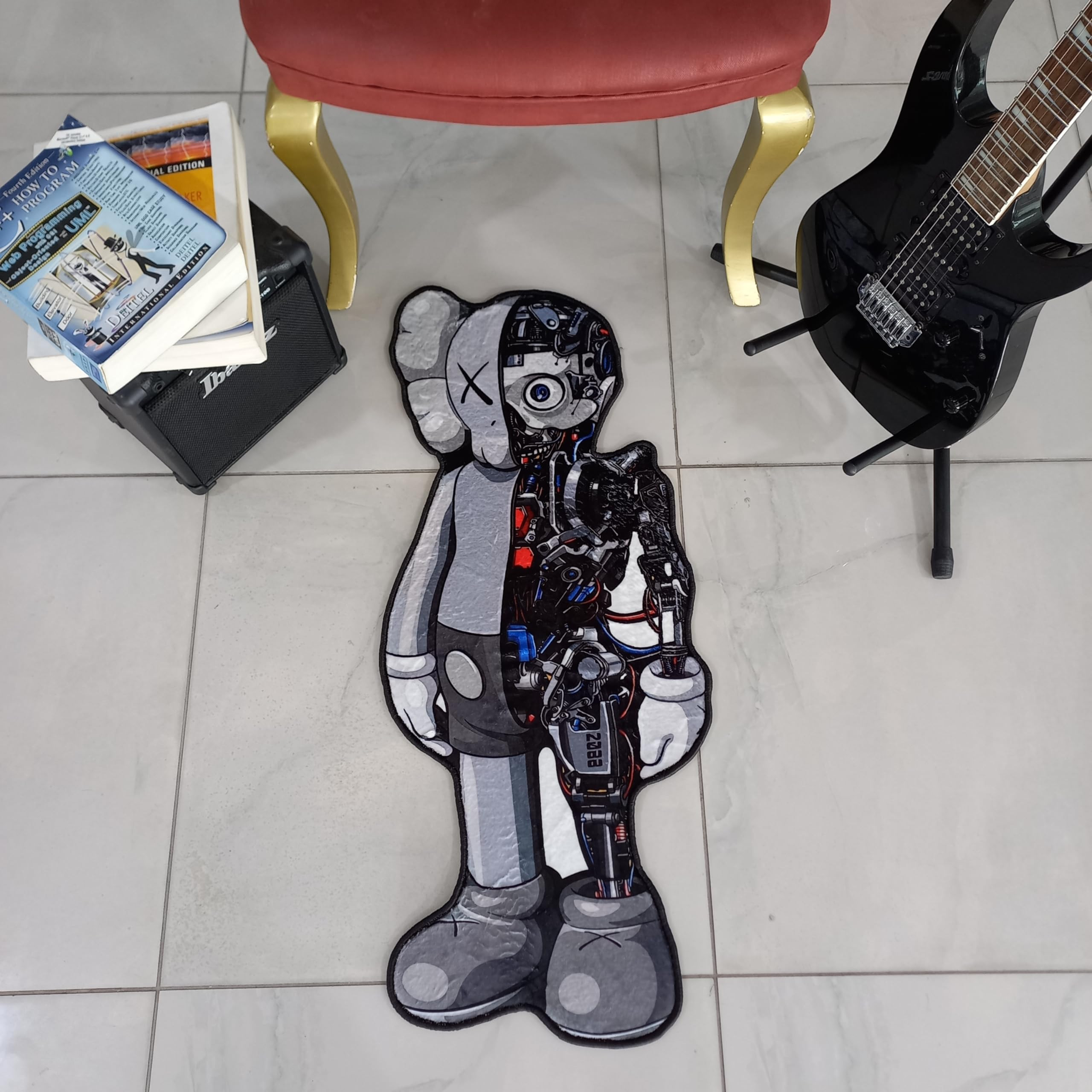 Sneaker Rug Popular Hypebeast Room Decor Unique Design Sneakerhead Carpet Nonslip Backing Street ... | Amazon (US)