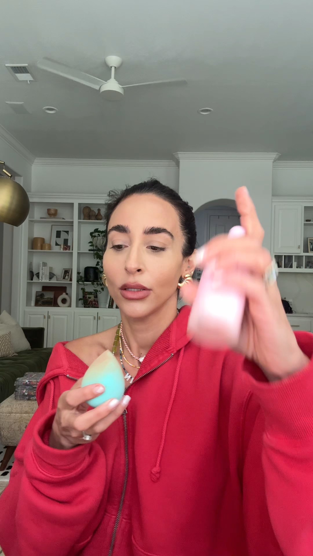 Perfector in lavender 
Concealer in shade N5
