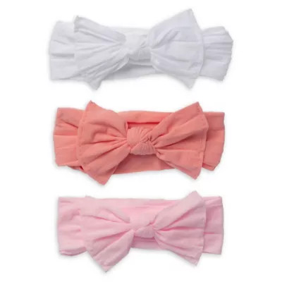 So' Dorable 3-Pack Bow Headbands in White/Red/Pink | buybuy BABY | buybuy BABY