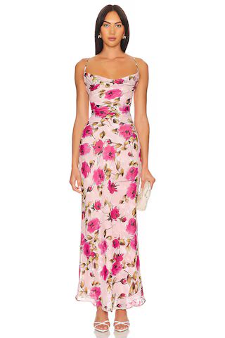MORE TO COME Haylo Maxi Dress in Pink Multi from Revolve.com | Revolve Clothing (Global)