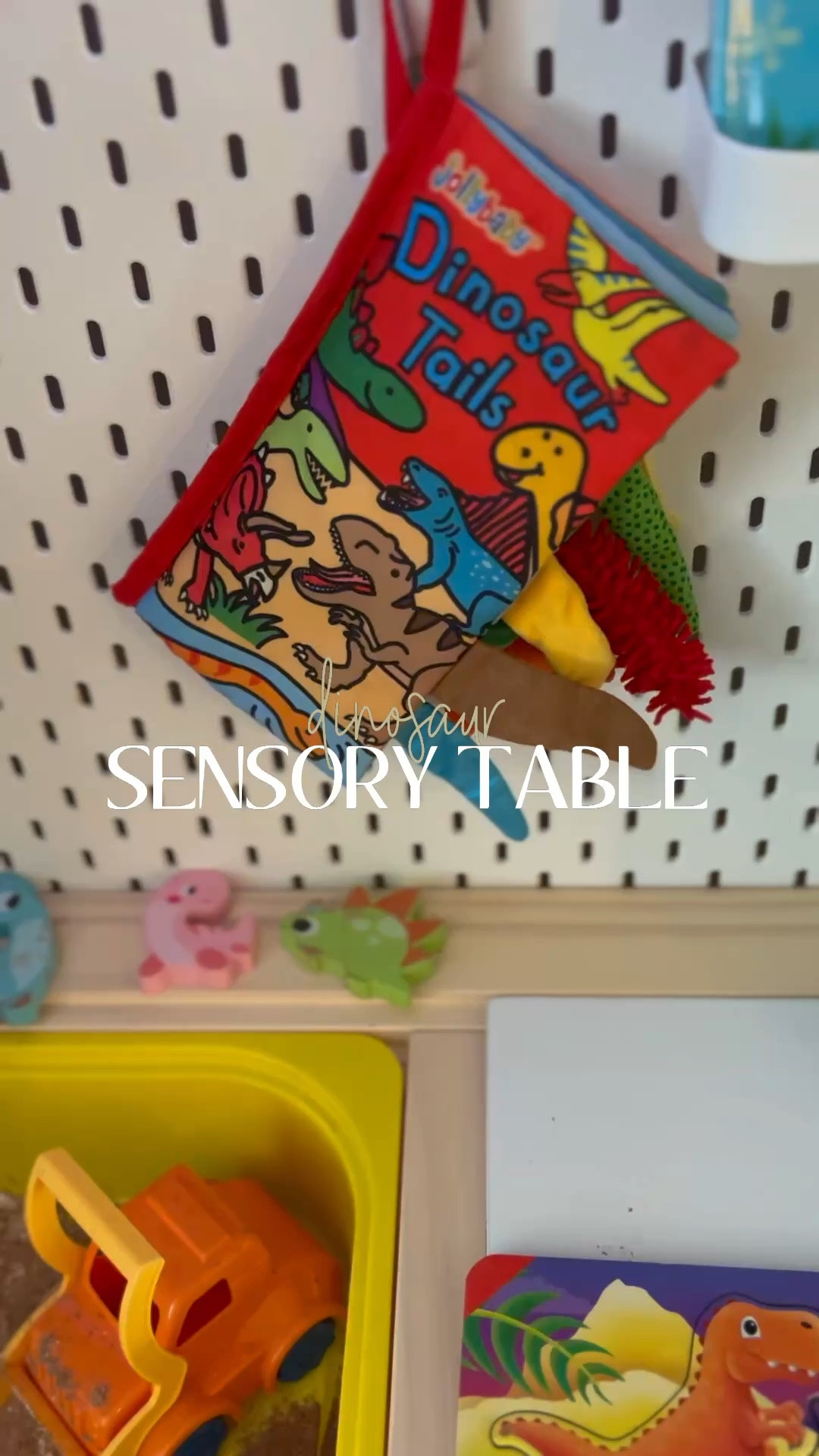 Dinosaur Sensory Table before heading to the Museum!  

 #LTKHome #LTKBaby #LTKFamily