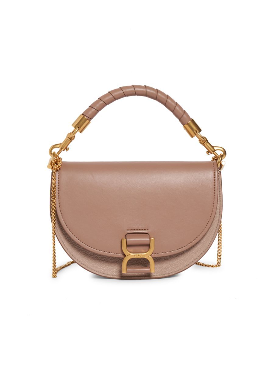 Marcie Leather Top Handle Saddle Bag | Saks Fifth Avenue