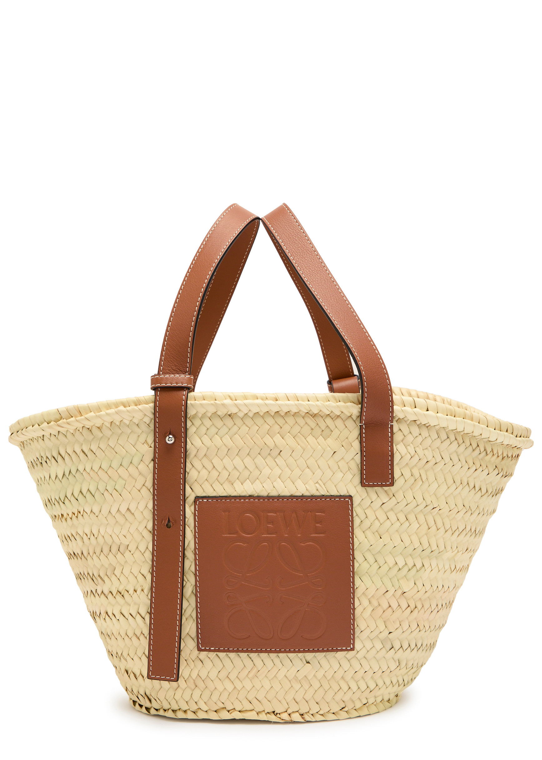 Anagram medium raffia basket bag | Harvey Nichols