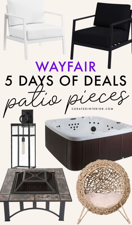 #ad Get ready to revamp your outdoor patio and living space with Wayfair's 5 Days of Deals event! From April 5th to April 9th, score savings of up to 70% off on dream home essentials. With free sitewide shipping and surprise deals daily, Wayfair is your go-to destination for all things home decor and furnishings. #wayfair #wayfairpartner #sale

#LTKsalealert #LTKfindsunder100 #LTKhome