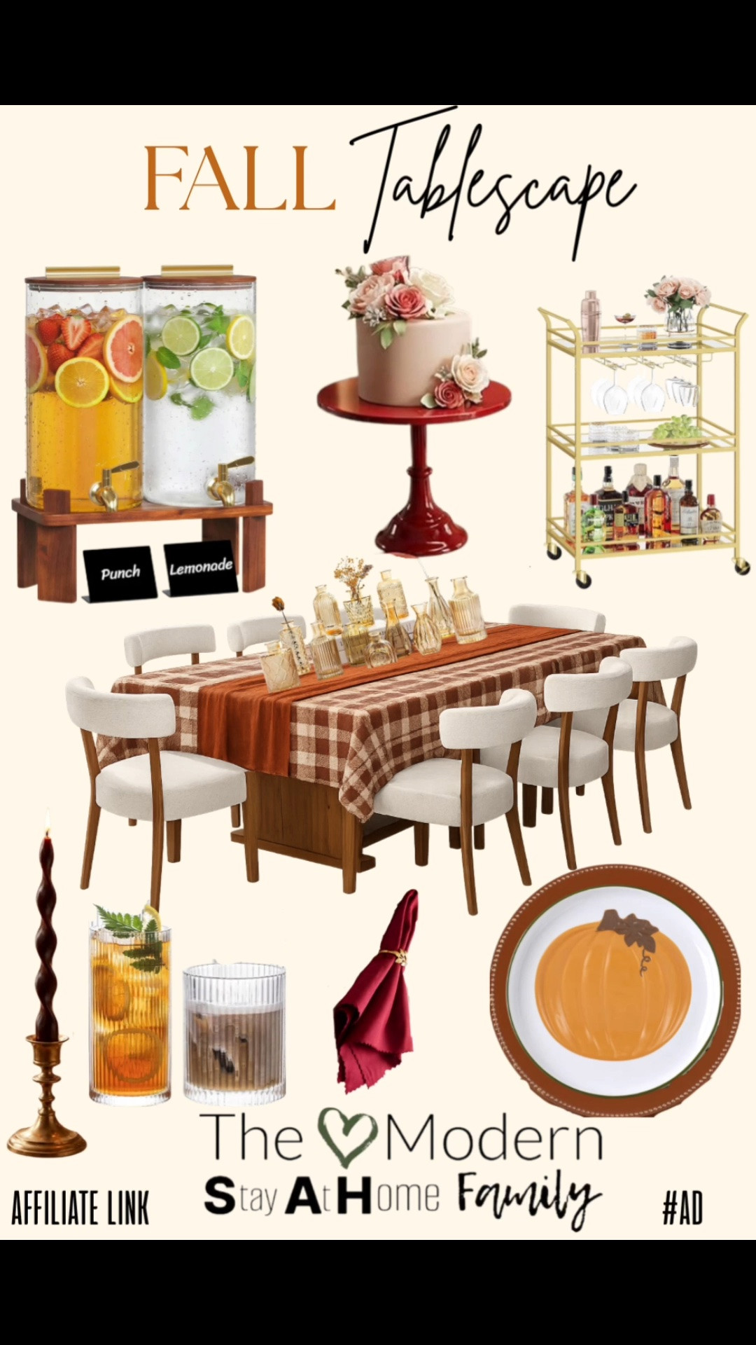 Bring all the cozy fall vibes to your table with this warm and inviting fall tablescape! 🍂 Whether you’re hosting Thanksgiving dinner, a Friendsgiving gathering, or simply decorating your dining room for the season, these timeless fall table decor pieces create a welcoming space everyone will love. I layered classic fall table linens, warm neutral tones, textured accents, and beautiful place settings for a look that’s elegant, cozy, and easy to recreate. If you’re looking for affordable fall decorating ideas, these are some of my favorite finds to mix and match all season long.

Save this look for your next fall gathering and shop every piece through my LTK! 🍁

fall tablescape, fall table decor, fall table setting, fall table decorations, fall centerpiece ideas, Thanksgiving tablescape, Thanksgiving table decor, Friendsgiving table ideas, autumn table decor, autumn tablescape, harvest table decor, cozy dining room decor, neutral fall decor, rustic fall decor, elegant fall tablescape, farmhouse fall table, seasonal table decor, fall entertaining ideas, dining table styling, Thanksgiving centerpiece, Thanksgiving place settings, autumn decorating ideas, fall home decor, tablescape inspiration, cozy home decor, hosting essentials, dining room inspiration, festive table styling, holiday table decor, layered table setting, fall entertaining, autumn home styling, seasonal decorating ideas, Thanksgiving hosting ideas, classic fall decor.

#LTKHome #LTKSeasonal #LTKSaleAlert