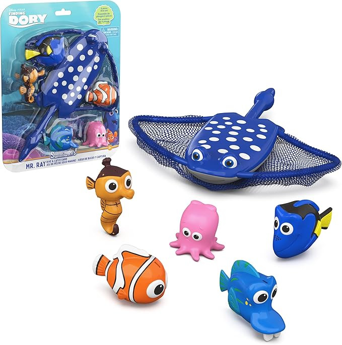 SwimWays Disney’s Finding Dory Mr. Ray’s Dive and Catch Game, Water Toy, Outdoor Toys, Pool P... | Amazon (US)