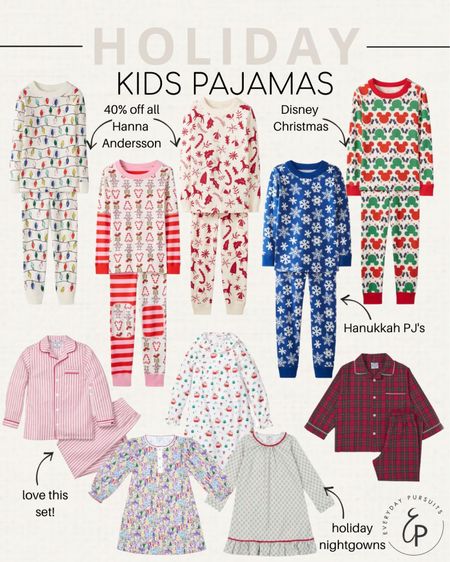 Holiday kids pajamas - Hanukkah pajamas - matching Christmas pajamas for kids and toddlers and baby - Disney pajamas - Christmas nightgowns

#LTKbaby #LTKHoliday #LTKkids