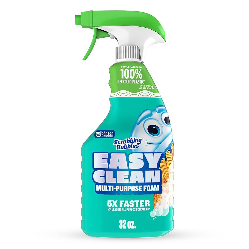 Scrubbing Bubbles Easy Clean Foaming Multipurpose Bathroom Cleaner Spray, Bottle Made from 100% R... | Amazon (US)