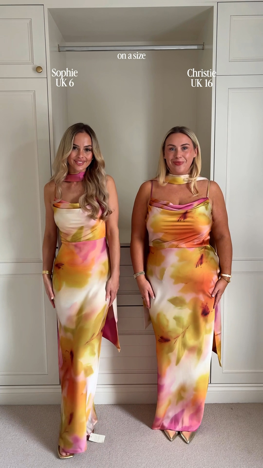 The perfect wedding guest dress 💛🌸🌷