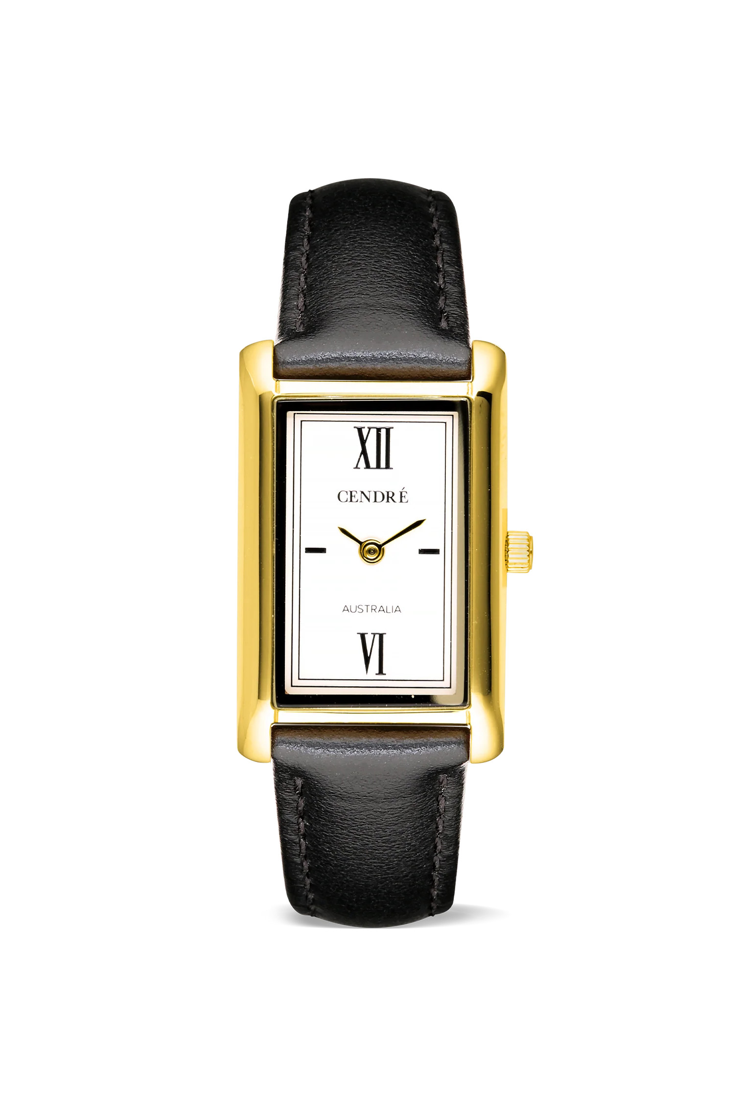 Kelly Watch | White | Black Smooth | Cendre