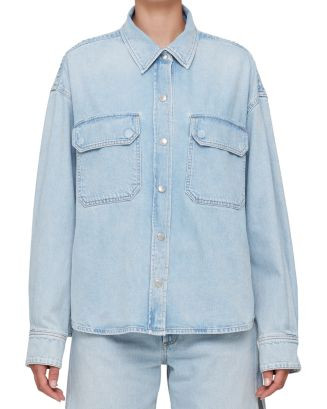 Gwen Slice Denim Shirt | Bloomingdale's (US)
