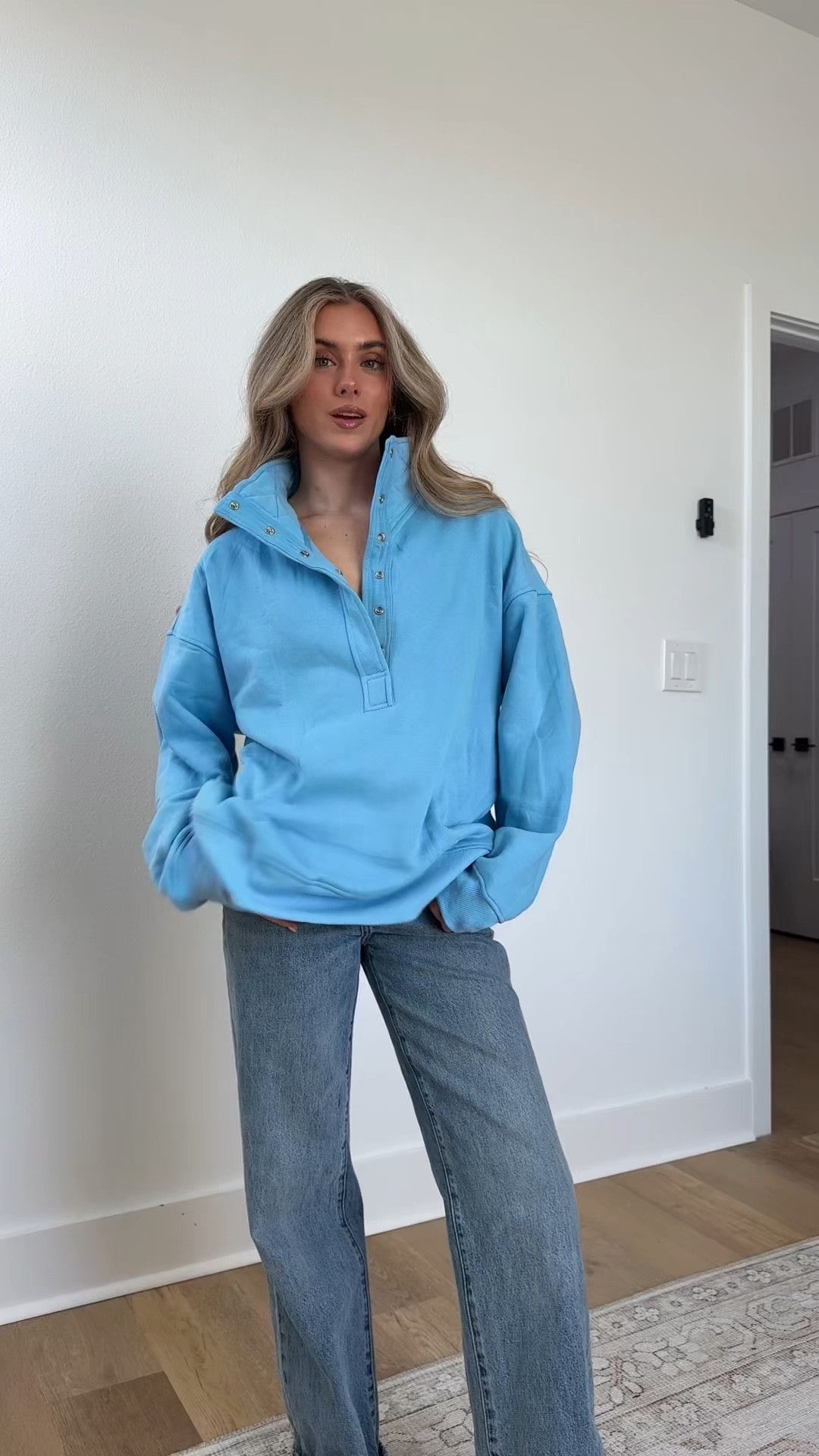 Amazon size small Gacaky Sweatshirt for Women Oversized Casual Long Sleeve Button Henley Neck Pullover Tops Fashion Outfits Clothes

#LTKSaleAlert #LTKootd #LTKFindsUnder50