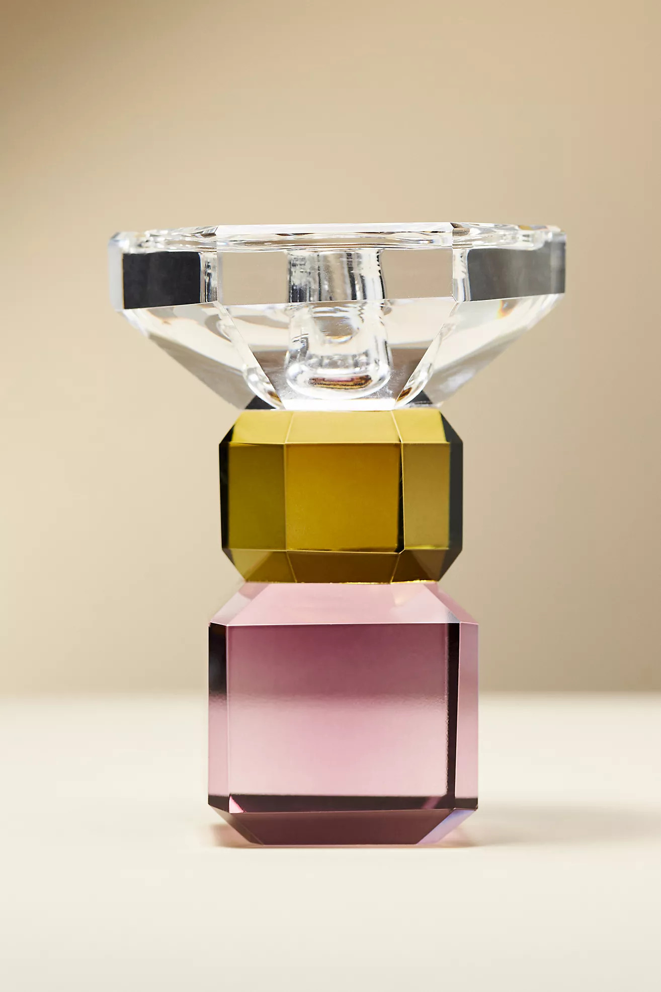 Cut Glass Candle Holder | Anthropologie (US)