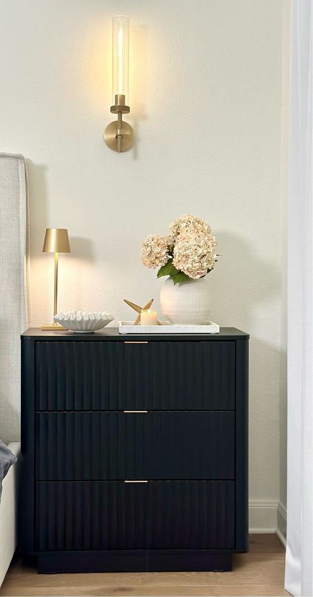 HER Side Details ✨

Nightstand 
Fluted
Amazon Find
Sconce

#LTKHome
