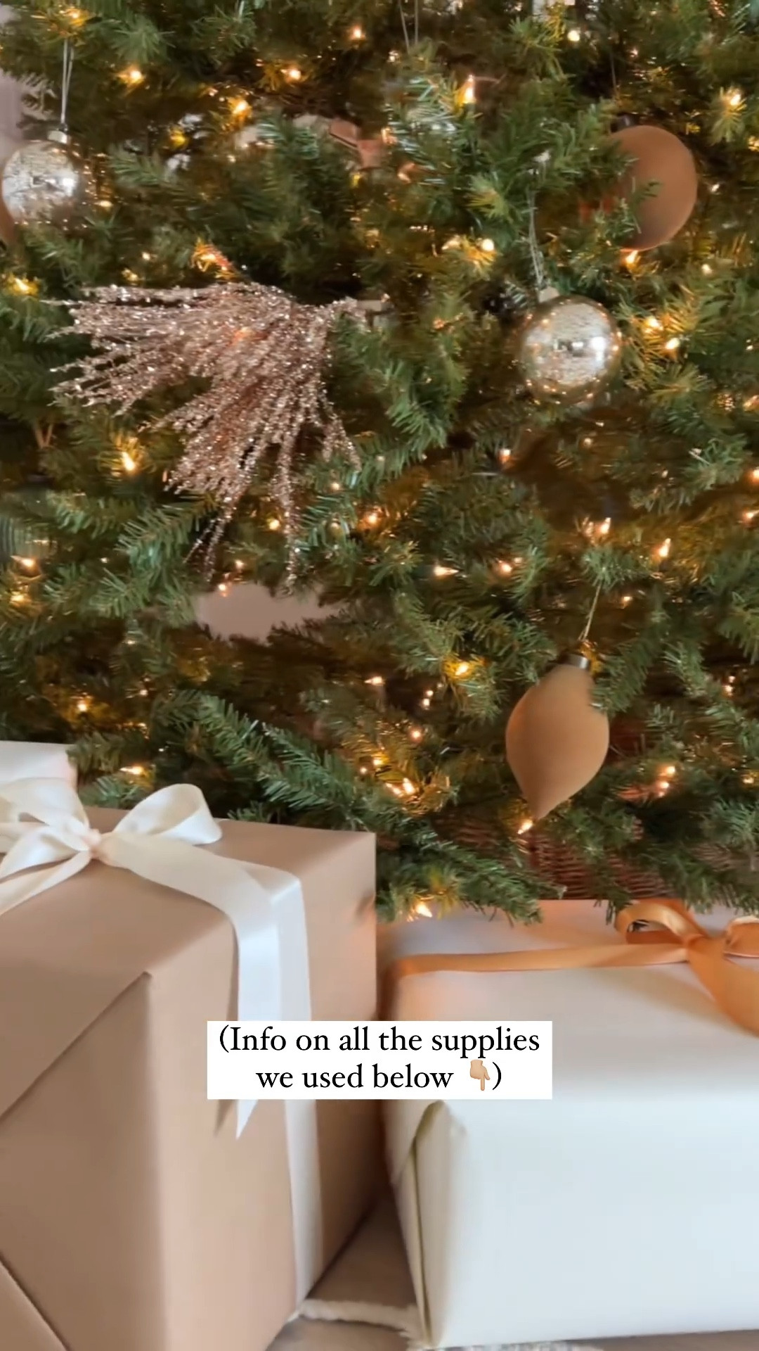 Christmas gift wrap.

We give all the details on this simple, classic gift wrap.

Holiday wrapping, Christmas tree, wrapping paper, holiday gift wrapping essentials, Christmas gift wrapping. 


#LTKVideo, Christmas decor, holiday decor, classic gift wrap inspiration. 

#LTKHoliday #LTKstyletip #LTKSeasonal