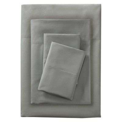 Full Microfiber Sheet Set Gray - Room Essentials™: Polyester, Peached Finish, OEKO-TEX Certified, 4-Piece | Target