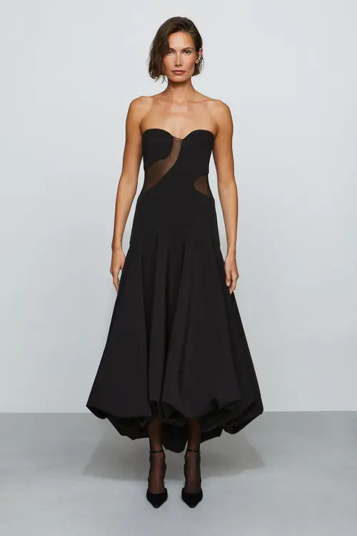 Et Ochs Daniella Bubble Dress in Black at Nordstrom, Size 12 | Nordstrom