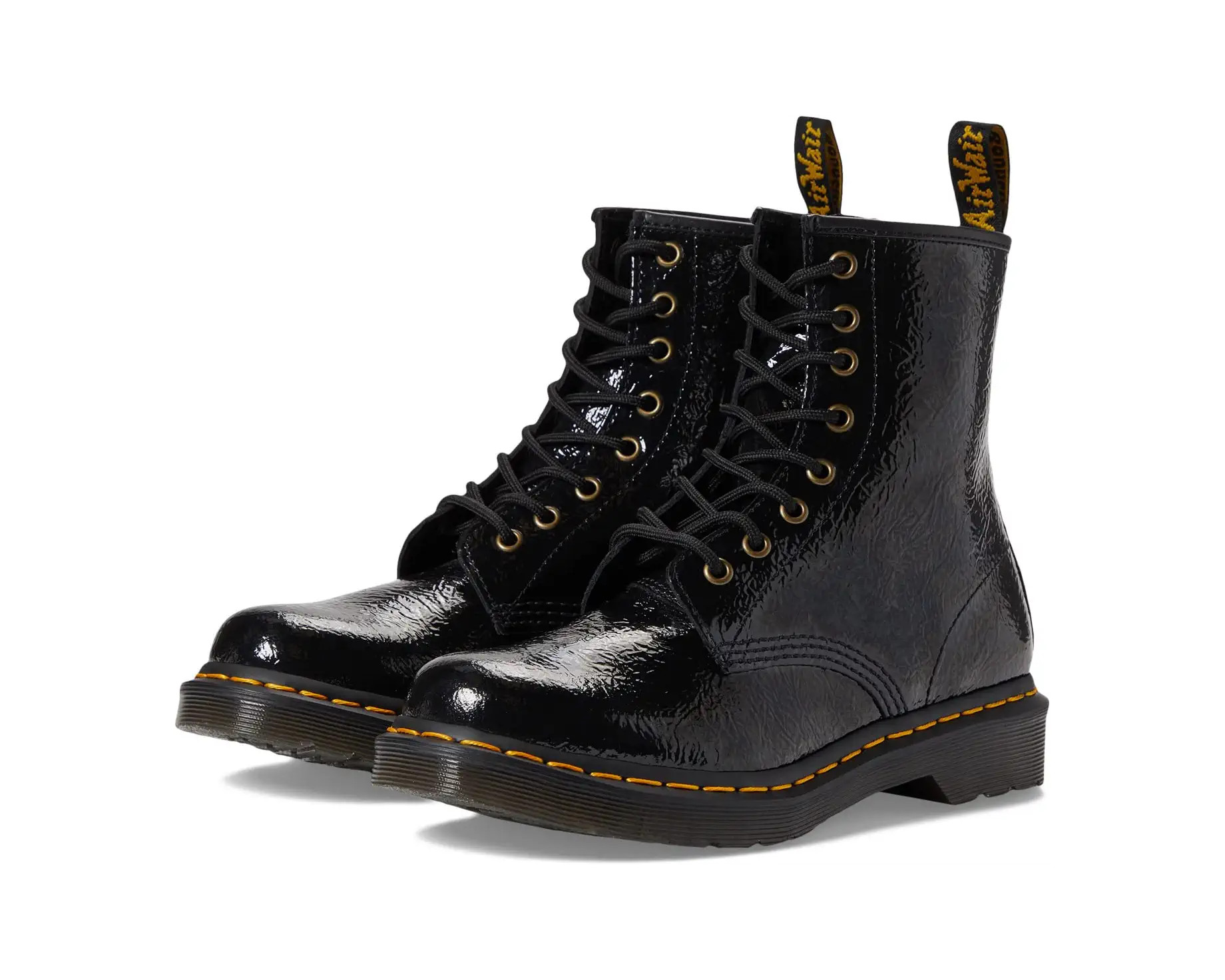 Dr. Martens 1460 Distressed Patent Boot | Zappos