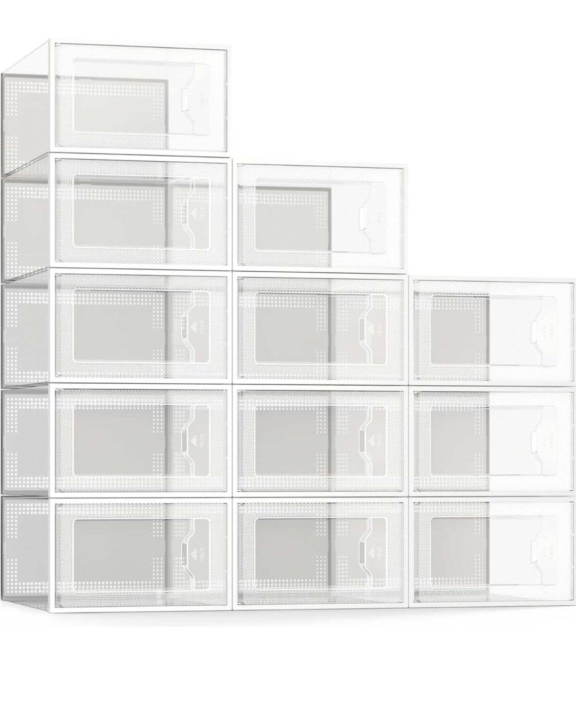 Multilayered show stacking boxes for organization! 

Great gift idea for someone who loves their shoes!


#LTKHoliday #LTKCyberWeek #LTKGiftGuide