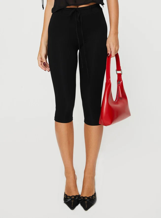 Cayte Capris Black | Princess Polly US