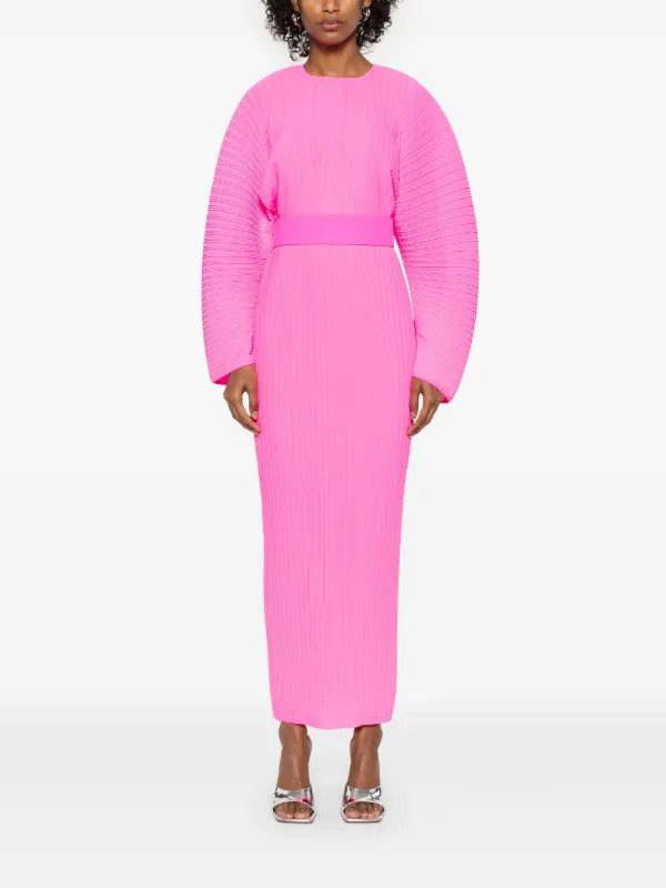 Solace London Mirabelle Maxi Dress | Pink | FARFETCH | Farfetch Global